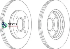 ���� ��������� FORD Focus 9805/Fusion 1.4/1.6 01 �������� ������������� Ferodo DDF1072 DDF1072 ����