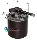 ������ ��������� MB W204/W205/W212 CDI Filtron PP8409 PP8409 ����