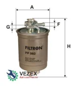 ������ �������. caddy 96-/polo -01 1/9tdi Filtron PP960 PP960 ����