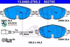 ������� ��������� �������� AUDI: A3 Sportback, 1.4 TSI/1.6 TDI/2.0 TDI quattro/40 TDI quattro/40 TFSI/S3 quattro, 12-20 ATE 13046027852 13046027852 ��...