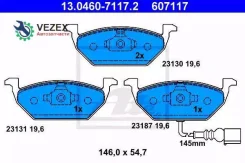 ������� �������� �. VW Golf, Skoda Octavia 1.4-1.9SDi 96 13.0460-7117.2 633 21=644 021B-SX ! ATE 13046071172 13046071172 ����
