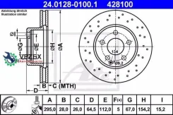 ���� ��������� Mercedes-BENZ: C-Class T-Model/C-Class ����, C 180/C 180 Kompressor/C 200 CGI/C 220 CDI/C 250/C 250 CDI, 07-14 ATE 24012801001 24012801...