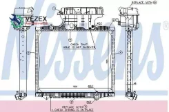 �������� ������� ����������! �������/�������� 765x920x40 MAN TG-A ��. D28. 02 Nissens 62875 62875 ����