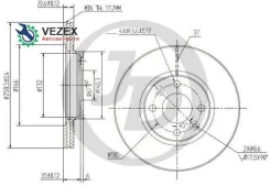 ���� ��������� �������� DF2586 (259x20,6) 4 ��� JUST Drive JBD0040 JBD0040 ����