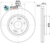 ���� ��������� | ����� | Hyundai Santa FE I (SM) 2.7 V6 4x4 02.2001 - 03.2006 Hyundai Santa FE I (SM) 2.0 CRDi 4x4 04.2001 - 03.2006 Nisshinbo ND6021K...