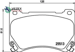 ������� ��������� �������� | ����� | Hyundai Equus / Centennial 3.8 GDi 03.2009 - Hyundai Equus / Centennial 3.8 03.2009 - Nisshinbo NP6080 NP6080 ���...
