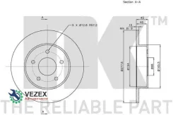 ���� ���� ��� Primera P12/X-Trail (DF4357) NK 202257 202257 ����