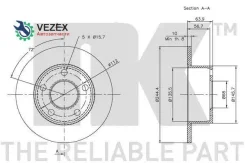 ���� ��������� AUDI A100 9194/A6 9505/VW Passat 9705 ������ NK 204744 204744 ����