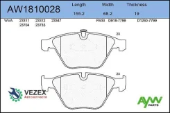 ������� ��������� �������� BMW 5 (E60) 2.0-4.5 03/7 (E65) 3.0-4.5 01-09 Aywiparts AW1810028 AW1810028 ����