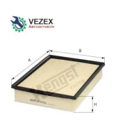 ������ ��������� Hengst Filter E1293L E1293L ����