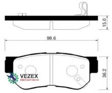   Hyundai Santa FE 00-06, Sonata 98-09, Trajet 00-, Tucson 04-, Azera 06-09, Elantra 07-09 / KIA Magentis 01-09, Optima 01-09, Opirus...