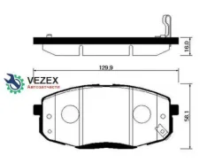 ������� ��������� Hyundai I30 07-09 / KIA CEED 07-09, Forte 08-10, Carens 02-06 HSB HP0040 HP0040 ����
