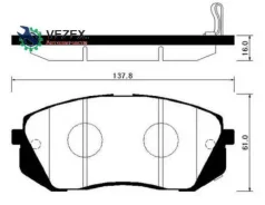 ������� ��������� KIA Carens 06-09, Rondo 07-09, Sportage R 4WD 10- / Hyundai Sonata (YF) (16) 10-, Tucson IX35 (16) 10- HSB HP1040 HP1040 ����
