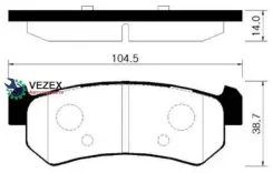 ������� ��������� Chevrolet Lacetti 02-, Optra 04-06 / Daewoo Lacetti 04-, Nubira 97- / Suzuki Forenza 04-06 HSB HP2014 HP2014 ����