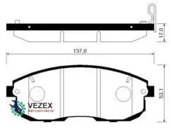 ������� ��������� Infiniti G20 99-02, G35 05-06, I30 96-01, I35 02-04 / Nissan Altima 95-06, Maxima 88-03 / Suzuki SX4 07-08 HSB HP3001 HP3001 ����