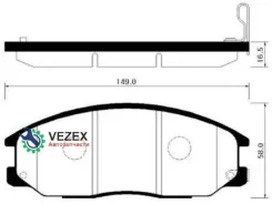 ������� ��������� Ssangyong Actyon 06-, Kyron 05-, Rodus 04- HSB HP4007 HP4007 ����
