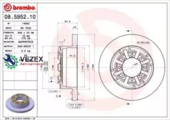 ���� ��������� [289 x 22] Iveco Daily II 05/99-03/06 Brembo 08595210 08595210 ����