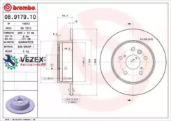 ���� ��������� Toyota Camry/RAV 4 91-06 2.4-3.0 ����. Brembo 08917910 08917910 ����