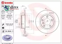 ���� ��������� UV Coated | ��� | MINI MINI Countryman (R60) Cooper 01.2010 - 10.2016 MINI MINI Countryman (R60) Cooper S ALL4 01.2010 - 10.2016 Brembo...