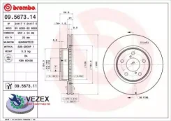 ���� ��������� �������� Brembo 09567311 09567311 ����