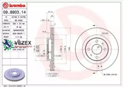 ���� ����. 110 1.5 2000= Brembo^09.8903.14 Brembo 09890314 09890314 ����