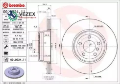 ���� ��������� ������ ������������� Brembo 09992411 09992411 ����