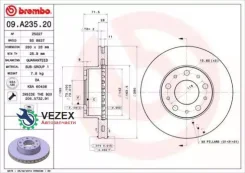���� ��������� Brembo 09A23520 09A23520 ����