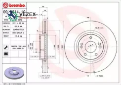 ���� ��������� �������� Brembo 09B61410 09B61410 ����