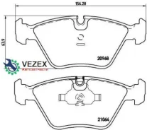 ������� �������� �. BMW E34 1.8-2.5TDs 89-95/E32 3.0-5.0 86-94 P06012 270 00=571355B=FDB779 ! Brembo P06012 P06012 ����