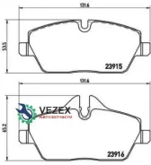 ������� ��������� �������� | ����� | BMW 1 (E81) 116 i 04.2007 - 12.2011 MINI MINI (F56) Cooper 04.2013 - Brembo P06034 P06034 ����