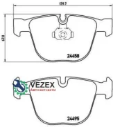 ������� ��������� �������� | ��� | BMW X6 (E71, E72) M 07.2008 - 06.2014 BMW X5 (F15, F85) M 12.2014 - Brembo P06050 P06050 ����