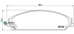 ������� ��������� Chrysler 300C 04- ������. Brembo P11017 P11017 ����