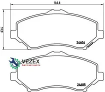������� ��������� JEEP/Dodge Nitro/Cherokee/Wrangler 07- ������. Brembo P11022 P11022 ����
