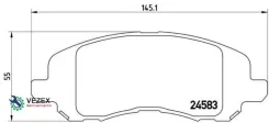 ������� ��������� �������� �������� Chrysler (BBDC) Sebring 01/07-12/09 / Chrysler 200 Convertible 0 Brembo P18001 P18001 ����