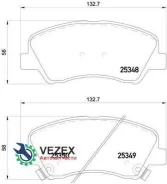 ������� ��������� �������� �������� Brembo P18025 P18025 ����