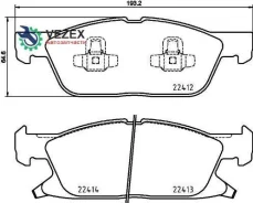 ������� �������� ��������! Ford Galaxy/S-Max 1.5/2.0EcoBoost/2.0TDCi 15 P24188 Brembo P24188 P24188 ����