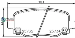 ������� ��������� JEEP Cherokee 13- ����. Brembo P37020 P37020 ����