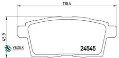 ������� �������� �. Mazda CX-7 2.3/2.2CD/CX-9 3.5/3.7 07 P49041 1268 00 [L2Y62643Z] ! Brembo P49041 P49041 ����