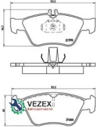 ������� ��������� MB W202/W210 -02 �����. Brembo P50023 P50023 ����