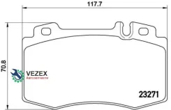 ������� ��������� �������� �������� � �������� Brembo P50041 P50041 ����