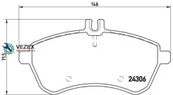 ������� ��������� Mercedes W204/W212 �������� Brembo P50067 P50067 ����