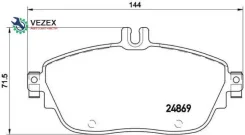 ������� �������� �.! MB W176/W246 1.5-2.2i/CDi 11 P50093 Brembo P50093 P50093 ����