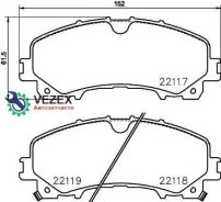 ������� ��������� �������� | ����� | Infiniti Q50 2.0 T 04.2014 - Nissan X-Trail (T32_) 1.6 dCi (T32) 04.2014 - Brembo P56106 P56106 ����