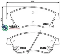 ������� OPEL Astra MK VI J Sports Tourer 12/12= Brembo^P59076 Brembo P59076 P59076 ����