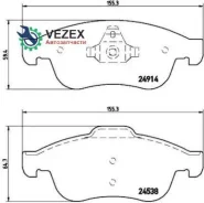 ������� ���. Renault Scenic III11/10= Brembo^P68050 Brembo P68050 P68050 ����