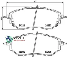 ������� ��������� �������� | ����� | Subaru Outback (BS) 2.5 AWD (BS9) 03.2015 - Subaru Tribeca (B9) 3.6 09.2007 - Brembo P78017 P78017 ����