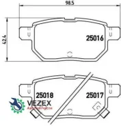 ������� �������� ������! Toyota Prius 1.8i Hybrid 09 P83133 Brembo P83133 P83133 ����