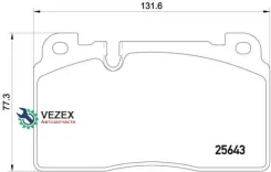 ������� ��������� �������� AUDI Q5 (8RB) 11/08-04/19 / AUDI Q5 Van (8RB) 11/08-12/17 Brembo P85122 P85122 ����