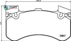 ������� ��������� AUDI A4/A6/A7/A8/Q5 15-/08- �����. Brembo P85136 P85136 ����