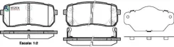 ������� �������� �. Kia Carnival 2.7i V6/2.9 CRDi 06 1288 02 FDB4114 [583024DE00] ! Remsa 128802 128802 ����